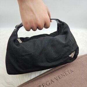 Bottega Venetta Mini Nylon Pouch Bag